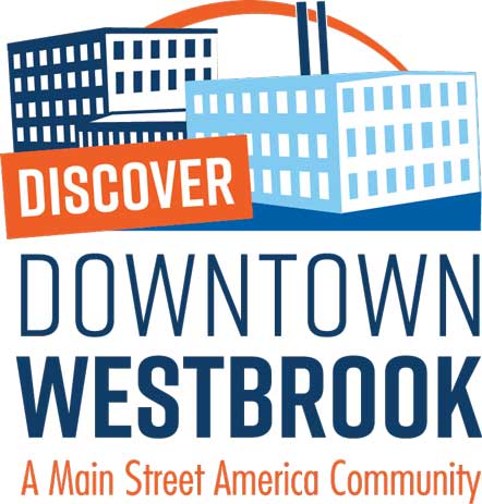 Discover Downtown Westbrook - A Main Street America Community Logo