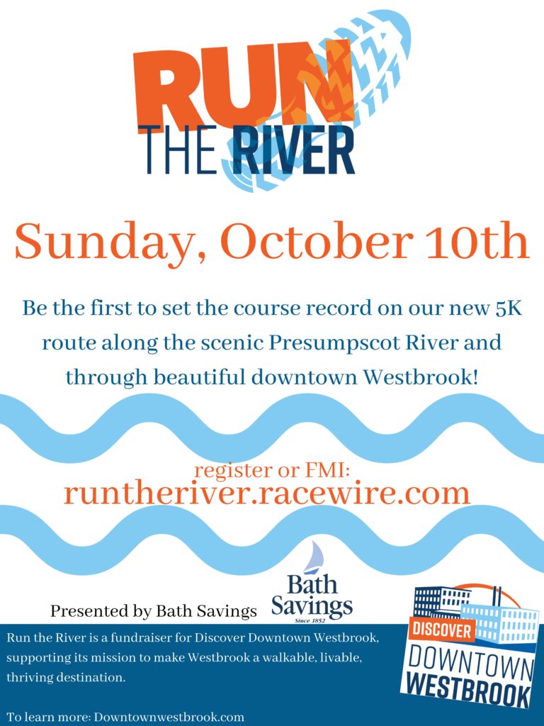 run the river in westbrook on sunday october 10