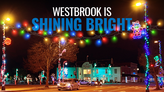 westbrook maine during christmas 