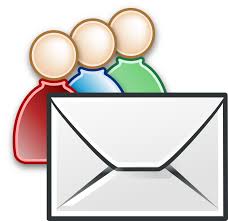 Email logo, with link to join our email group